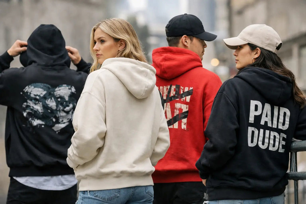 15 Bold Slogan Hoodies Examples That Hit Hard - BRAKELESS