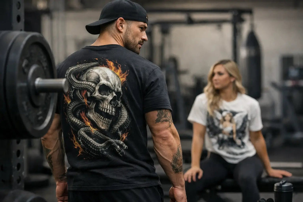 Best Graphic Tees for Gym Style That Hit Hard - BRAKELESS