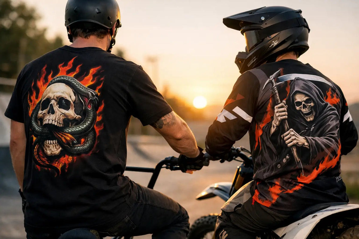 Graphic Apparel Trends for Riders Who Go Hard - BRAKELESS
