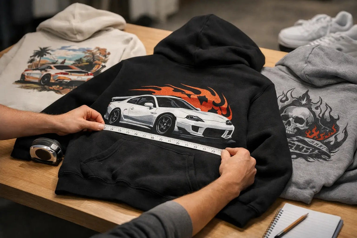 Guide to Graphic Hoodie Sizing That Fits Right - BRAKELESS