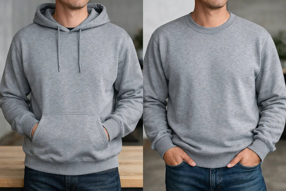 Hoodie vs Sweatshirt Difference Explained - BRAKELESS