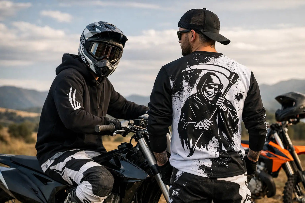 Motocross Apparel With All Gas Streetwear Attitude - BRAKELESS