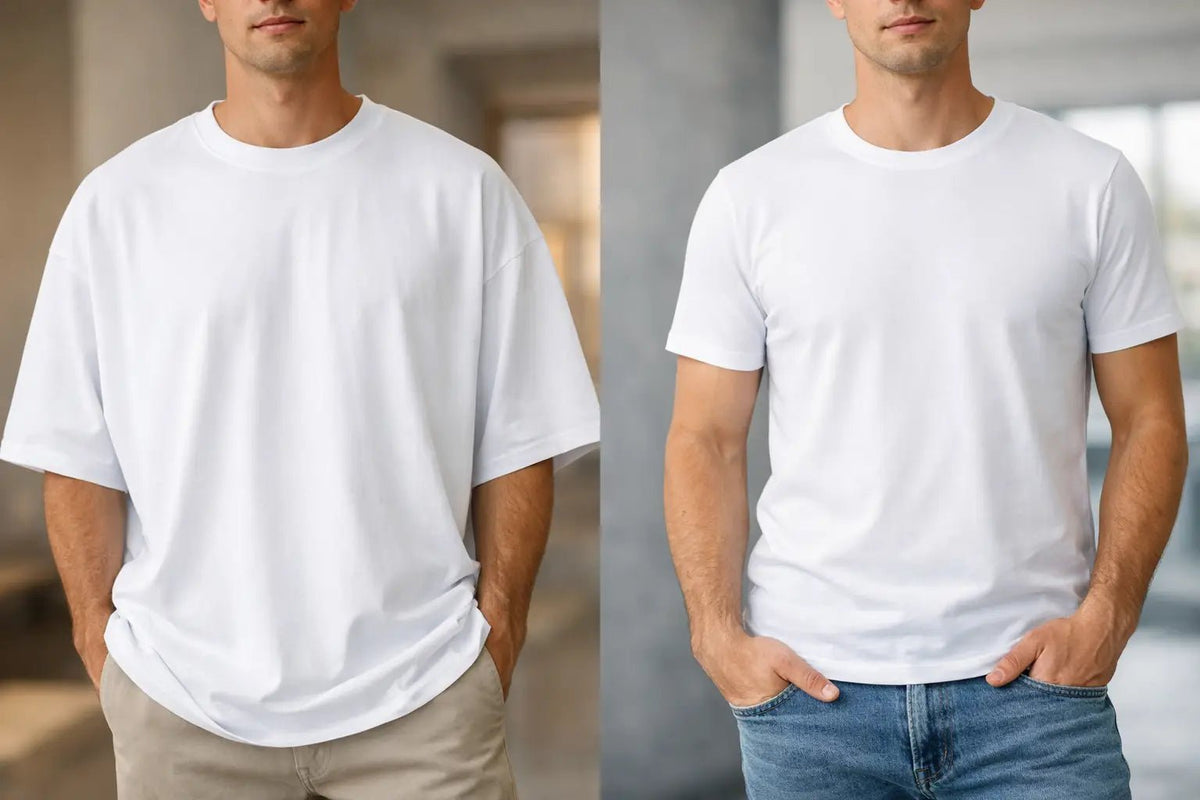 Oversized Tee vs Regular Fit: Which Wins? - BRAKELESS