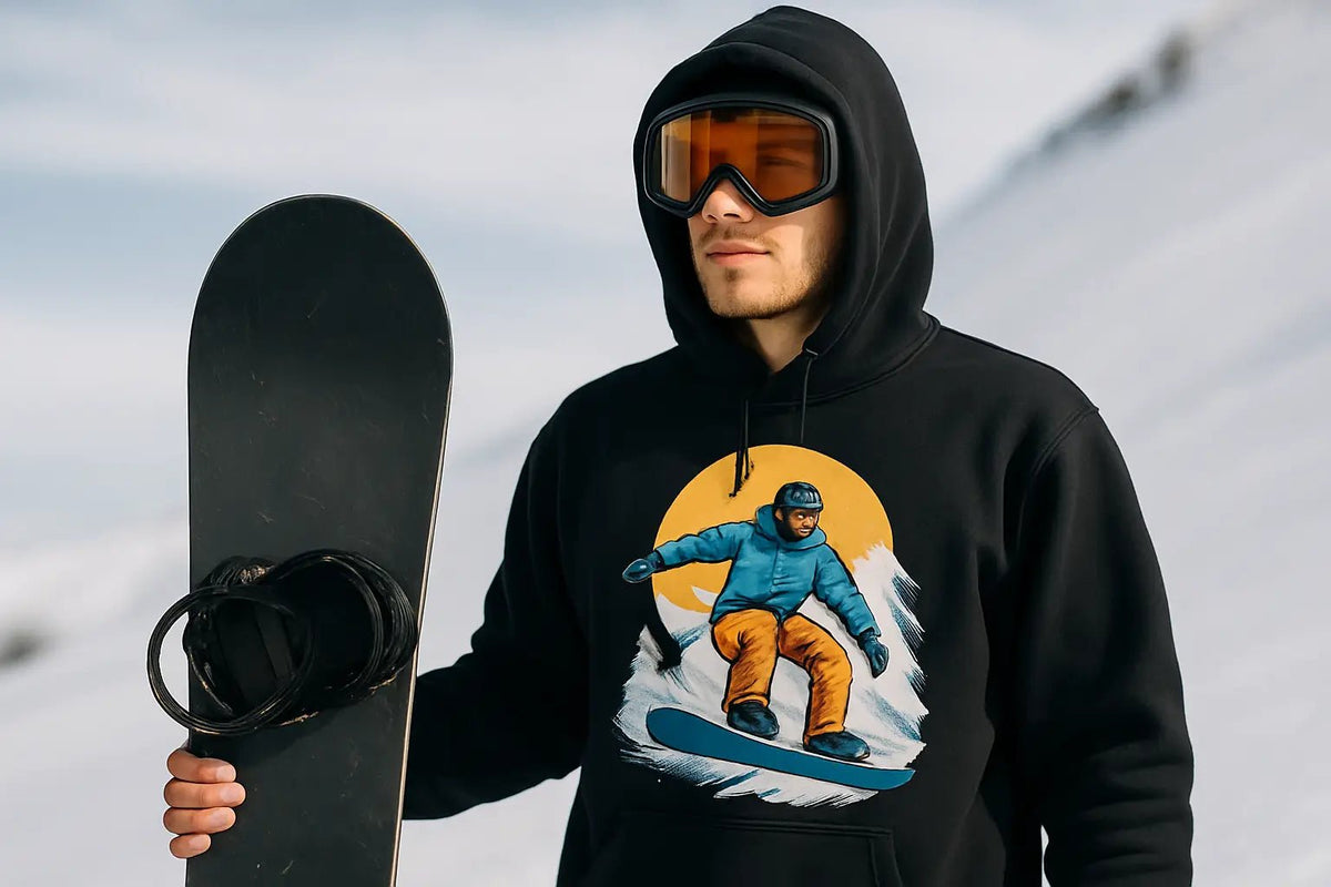 Snowboarding Graphic Hoodies That Hit Hard - BRAKELESS
