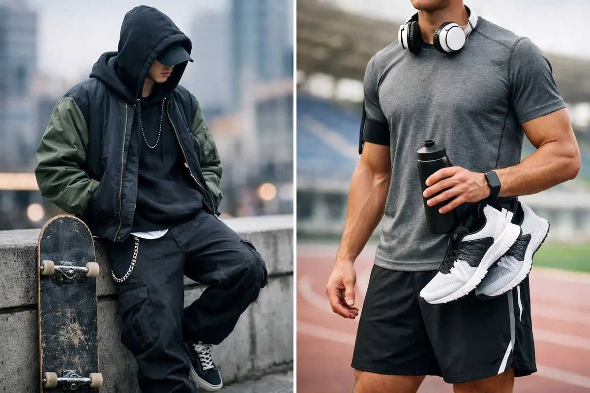 Streetwear vs Sportswear Style Explained - BRAKELESS
