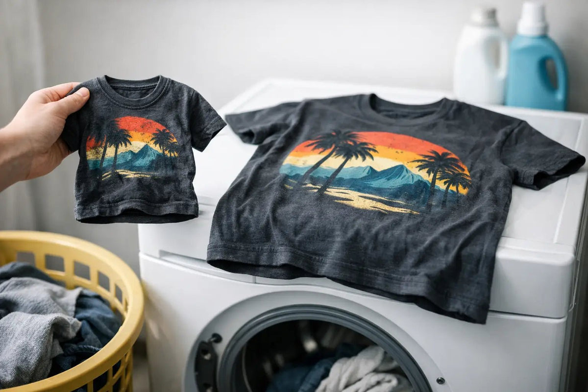 Why Do Graphic Tees Shrink After Washing? - BRAKELESS