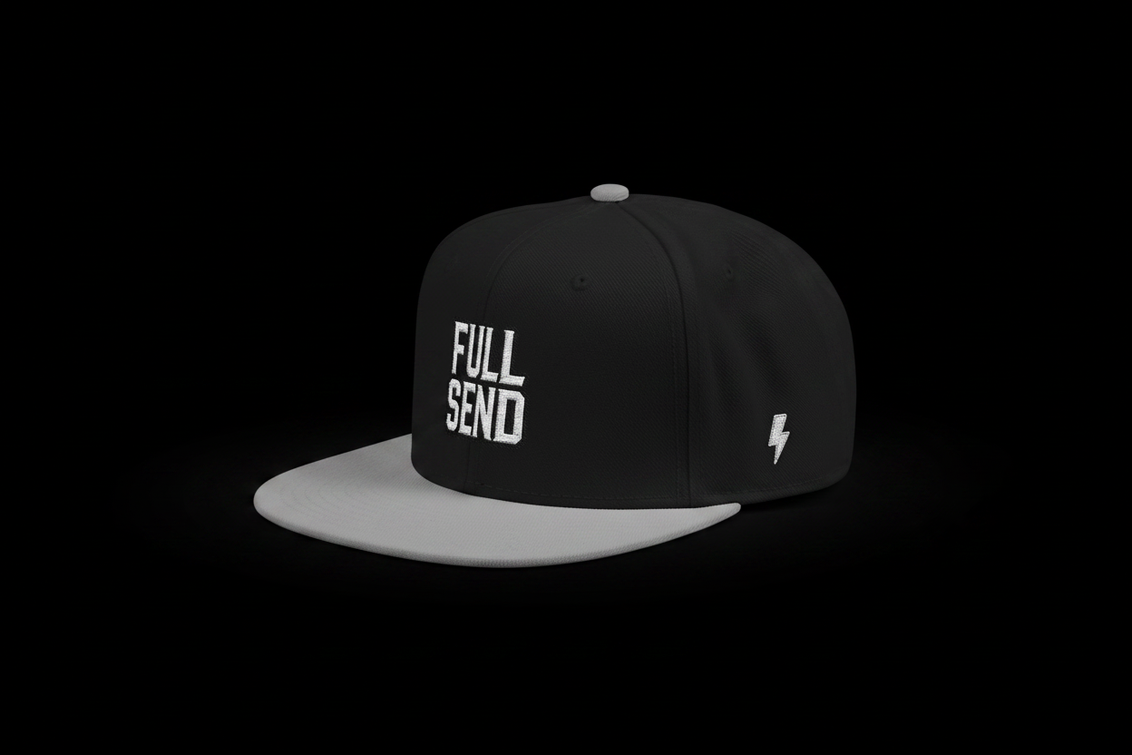 BRAKELESS Full Send Snapback Banner