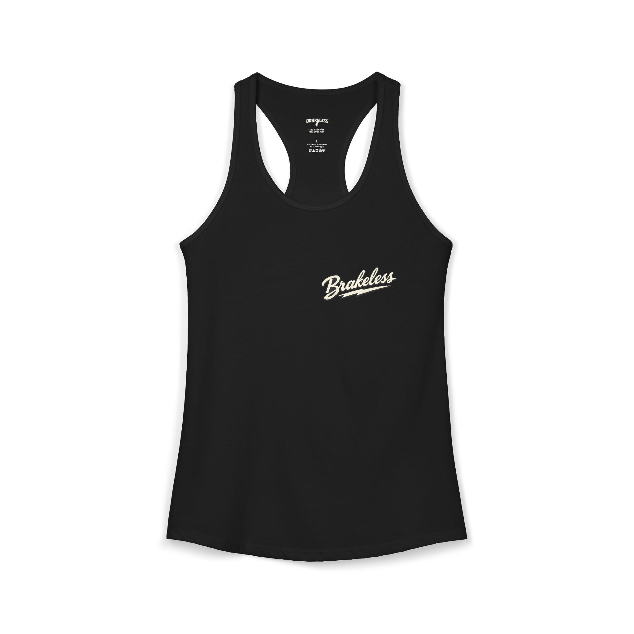Red, White & Reckless - BRAKELESS Racerback Tank Top