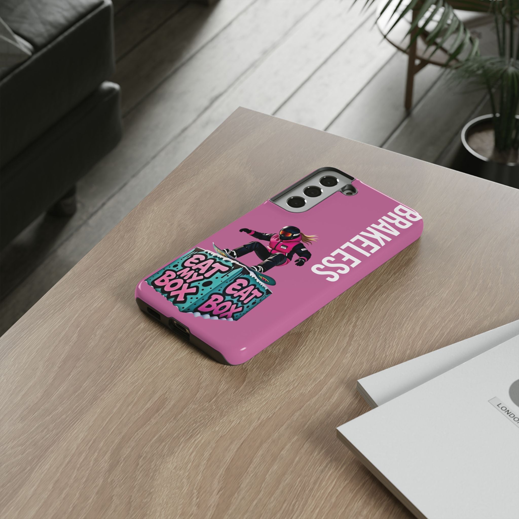 EAT MY BOX PHONE CASE- Tough Cases
