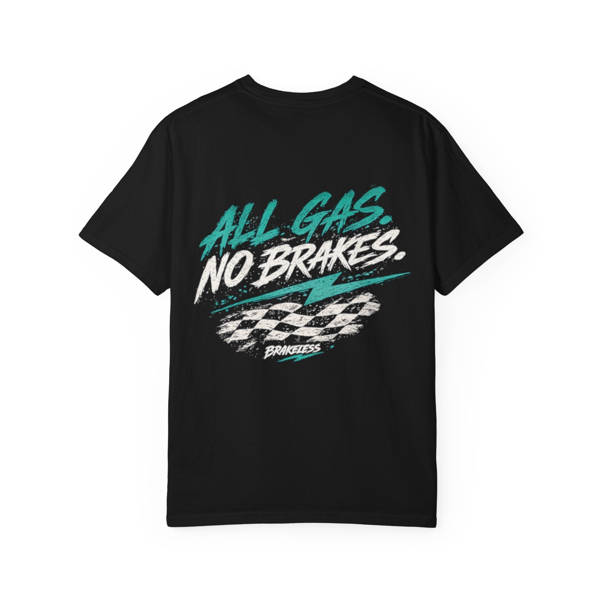 All Gas No Brakes Moto T-Shirt — Brakeless Tee