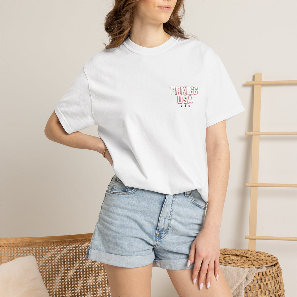 All Gas No Brakes - Brakeless USA T-Shirt