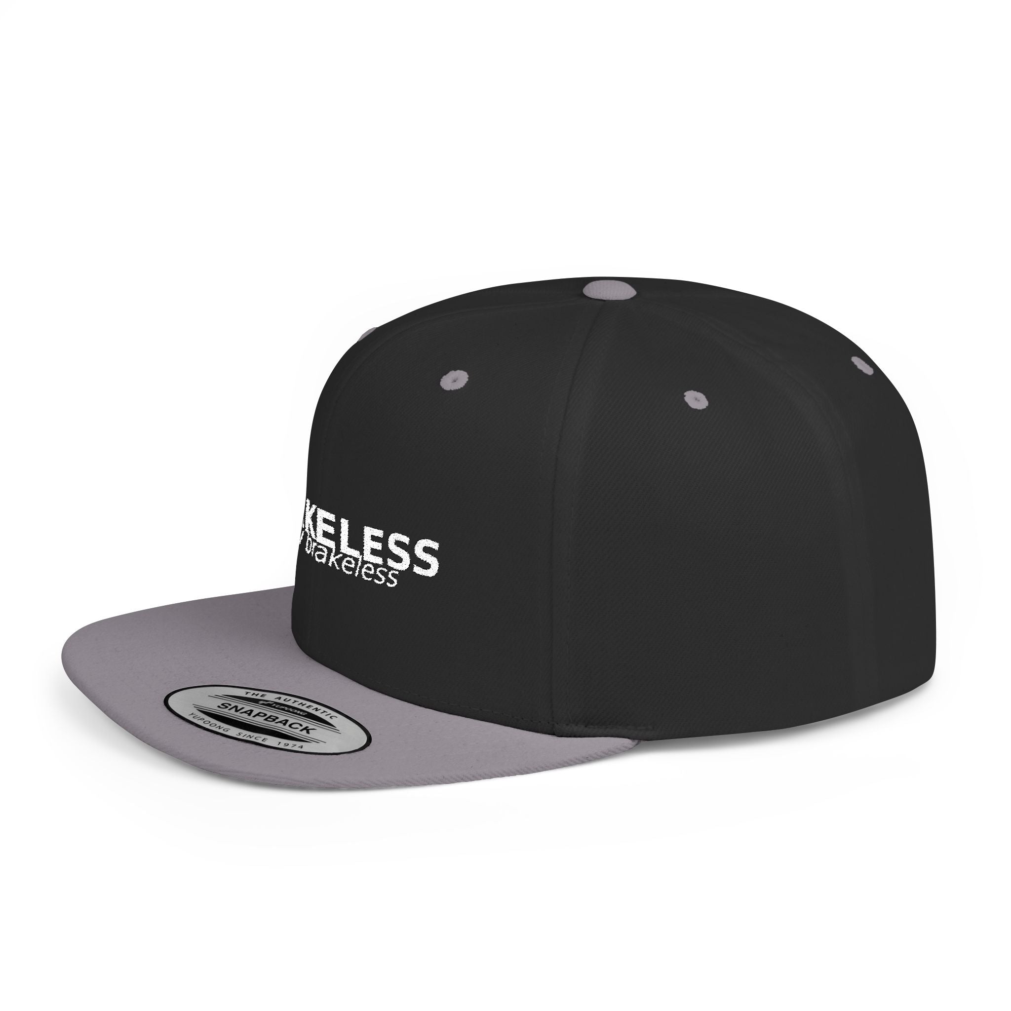 Snapback Hat — "BRAKELESS Stay Brakeless" Streetwear Cap