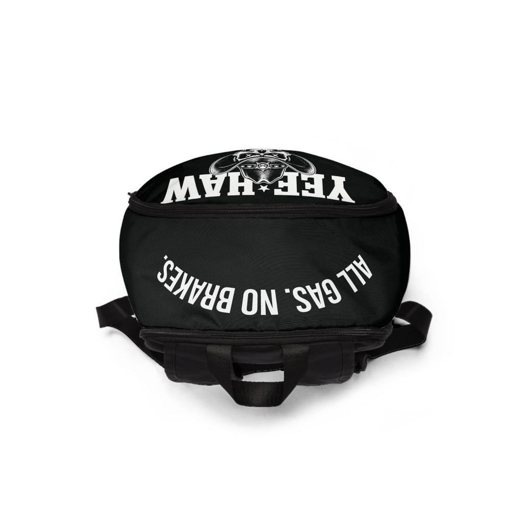 Backpack - 'YEE HAW F*CK THE LAW' Brakeless