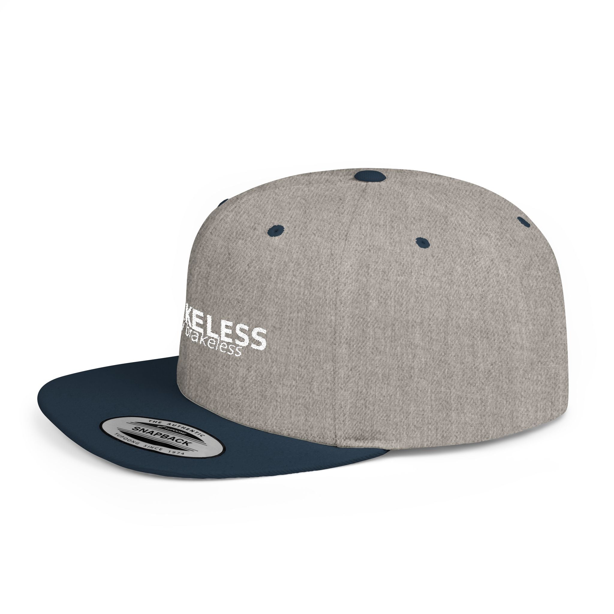 Snapback Hat — "BRAKELESS Stay Brakeless" Streetwear Cap