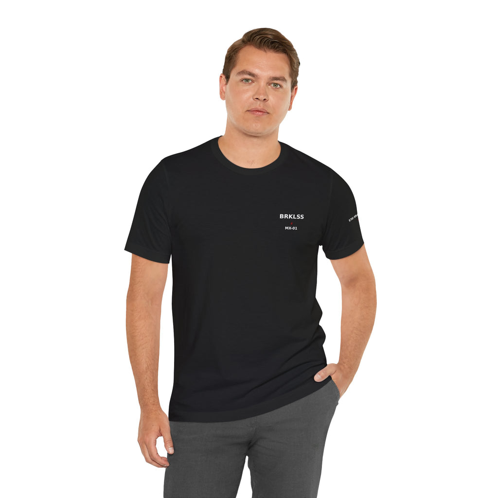 Brakeless Racing Division T‑Shirt — 'No Brakes. Full Throttle.' Graphic Tee