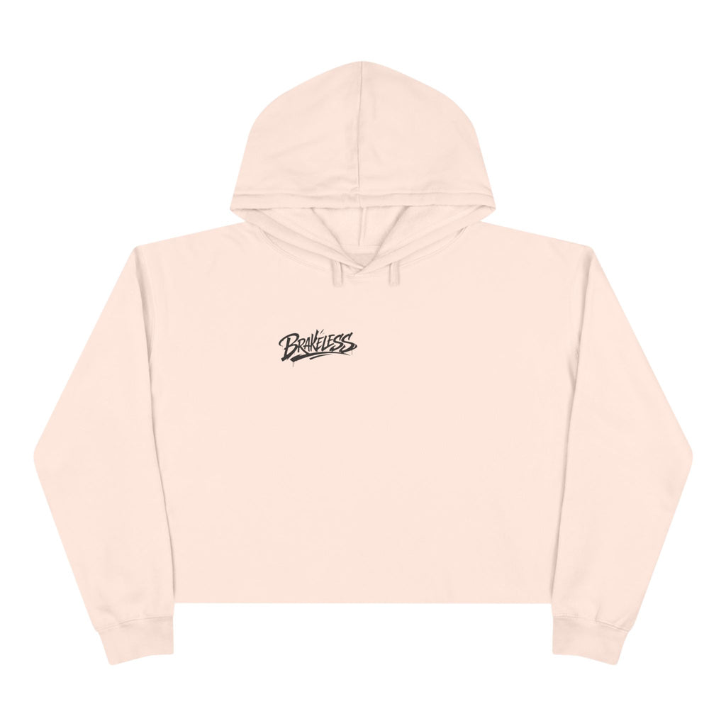 Brakeless 'Fast Is a Habit' Cropped Hoodie
