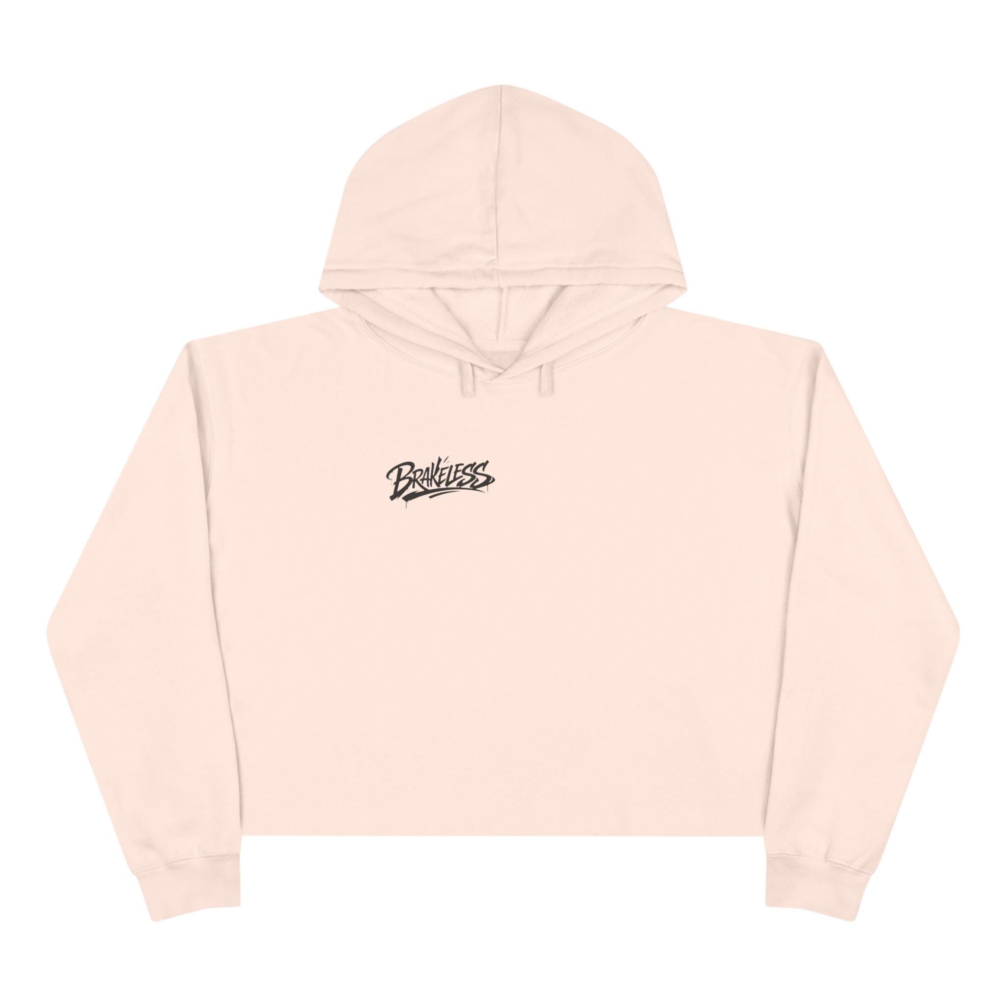 Brakeless 'Fast Is a Habit' Cropped Hoodie