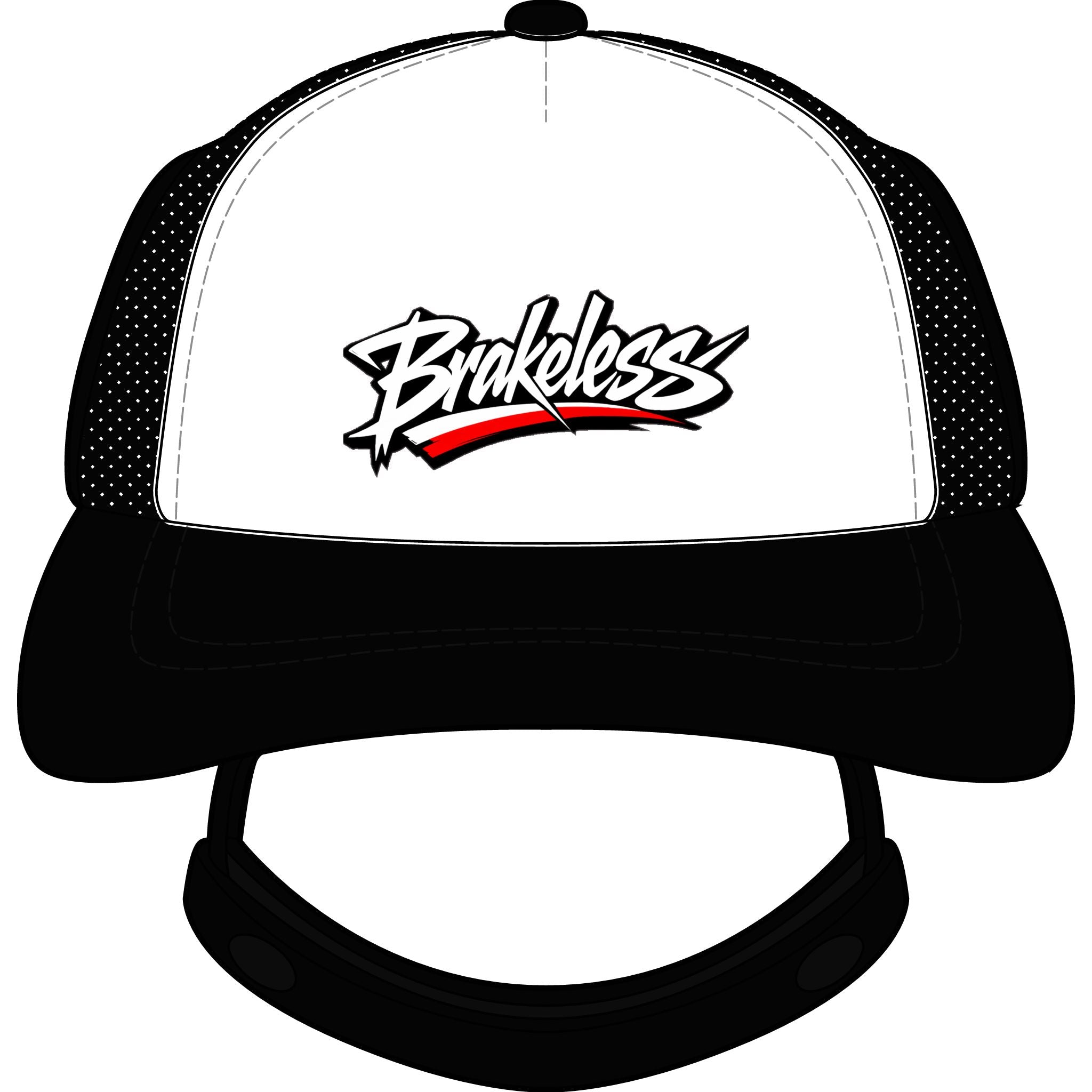 DOG Foam Trucker Hat -DOG HAT BRAKELESS CLOTHING