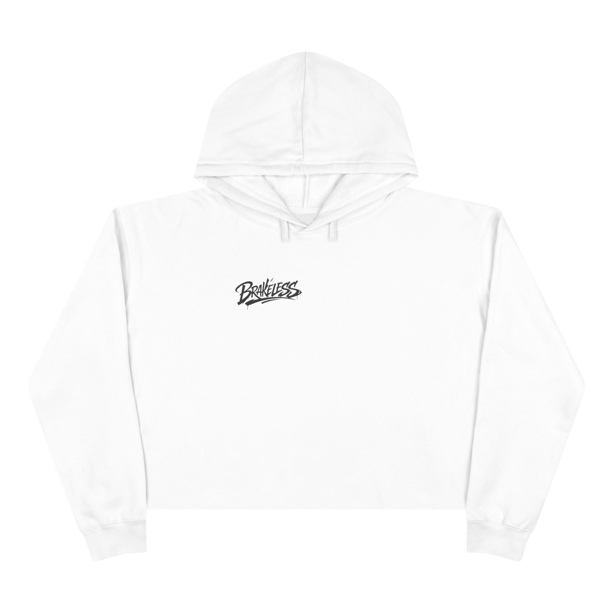 Brakeless 'Fast Is a Habit' Cropped Hoodie