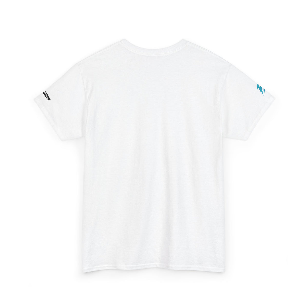 Moto Union Midweight Tee (White) — Unisex