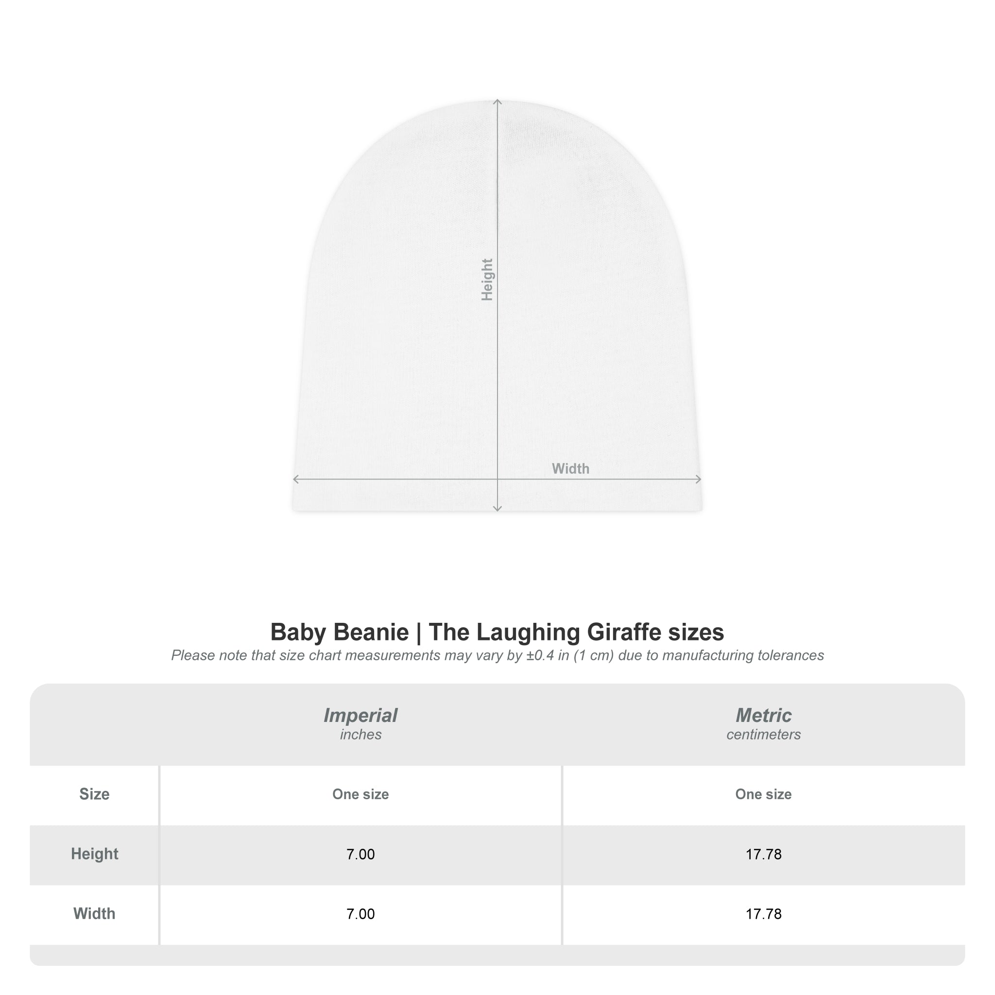 Baby Beanie — "No Brakes Just Binkies" Cool Baby Beanie