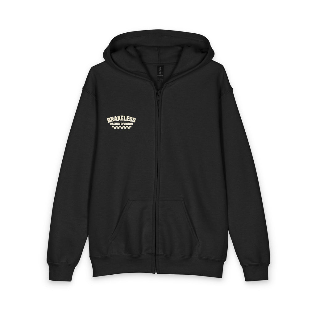 BRAKELESS YOUTH - ZIP RACING HOODIE