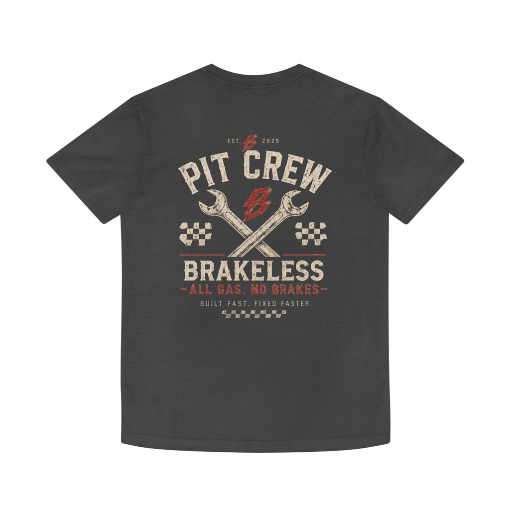 Ride Red Pit Crew Brakeless T-Shirt — Vintage Tee