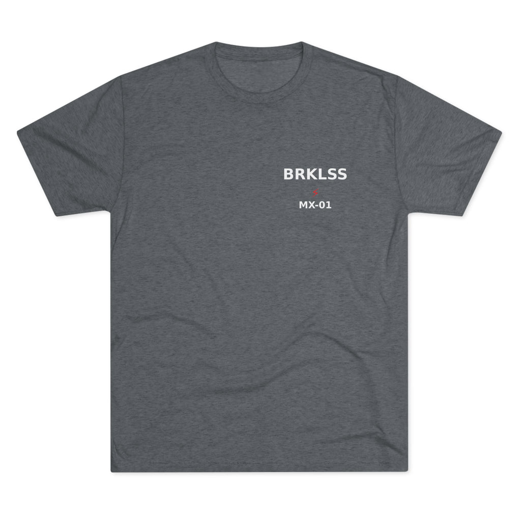 Brakeless Racing Tee — 'No Brakes. Full Throttle.' Graphic Crew Shirt