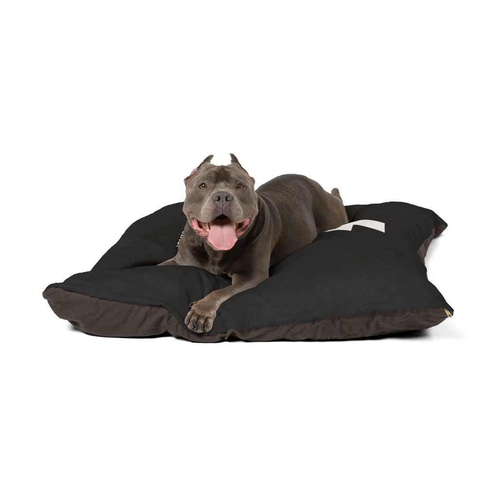 Brakeless Pets Plush Pet Bed — "No Brakes. Just Barks."