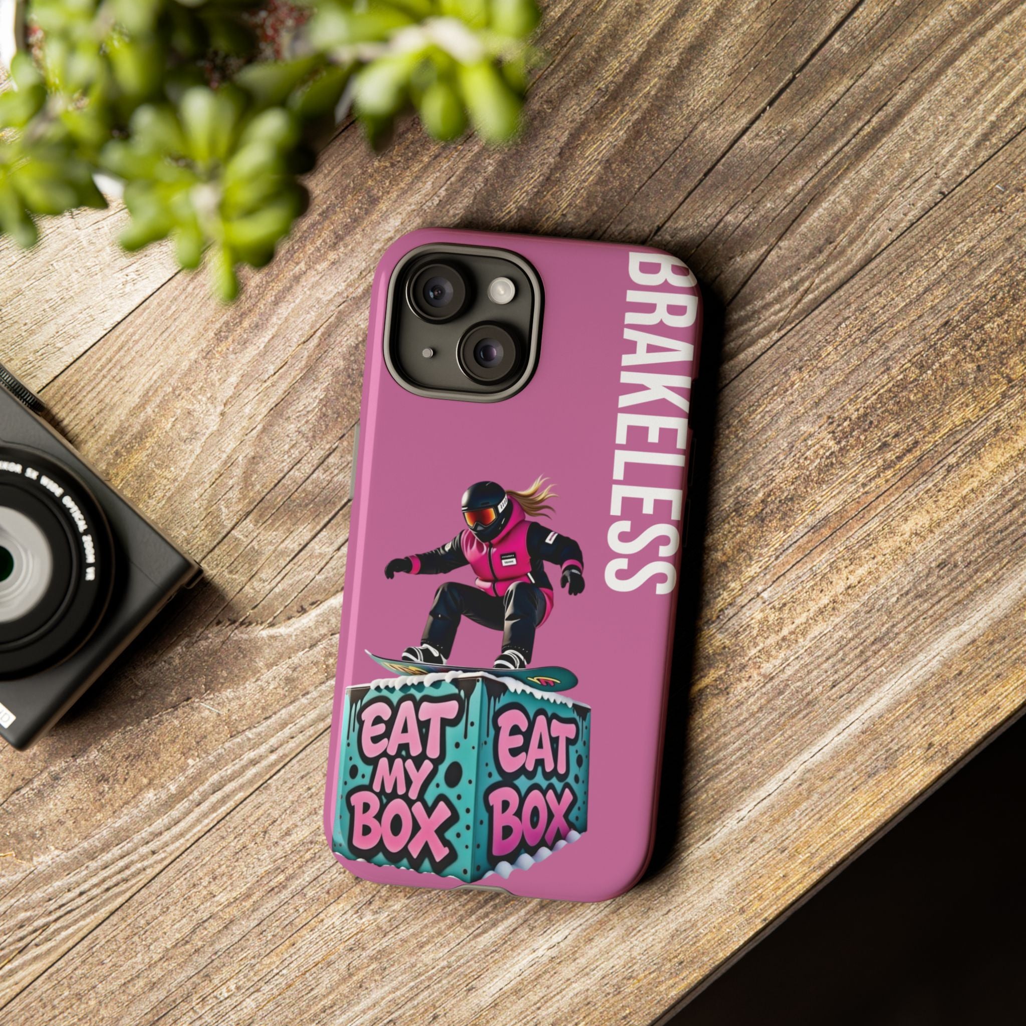 EAT MY BOX PHONE CASE- Tough Cases