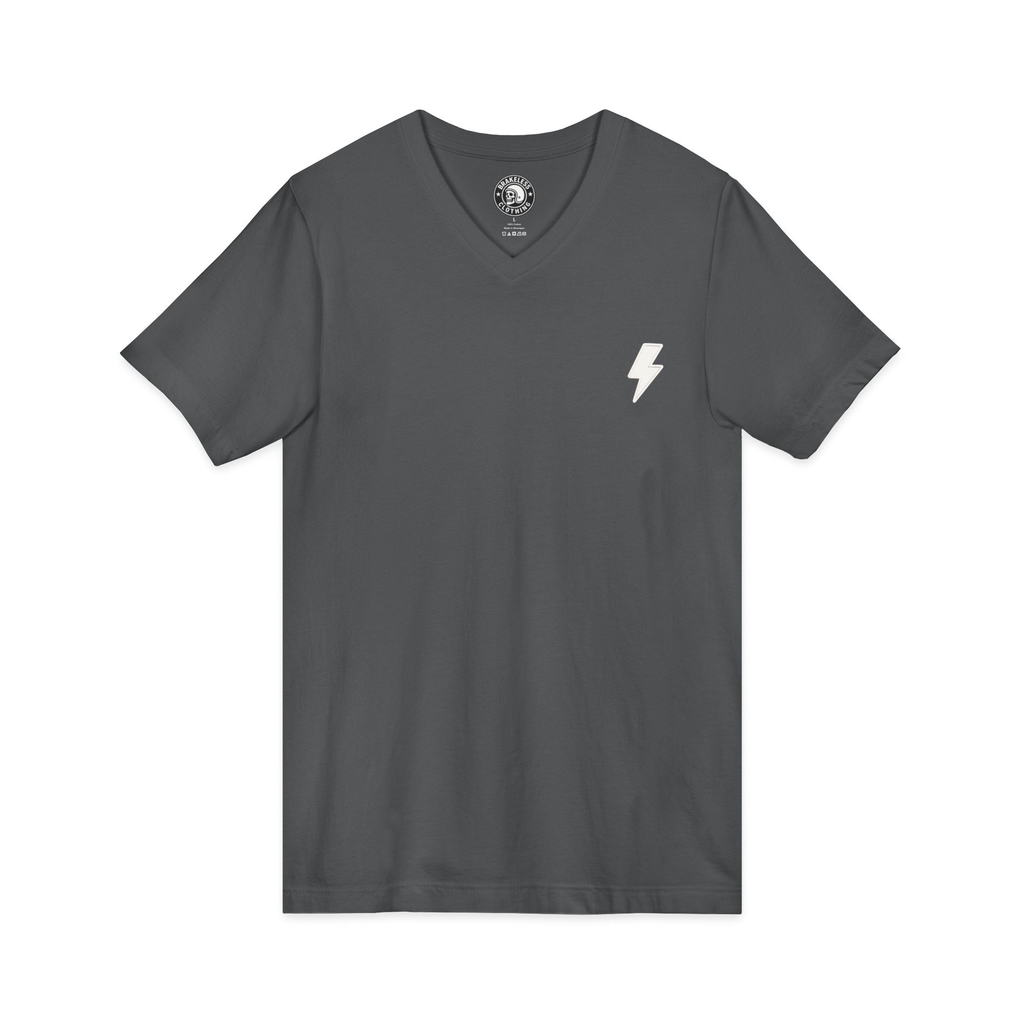 Brakeless "Fast Is a Habit" V-Neck T-Shirt – Racing Streetwear Tee