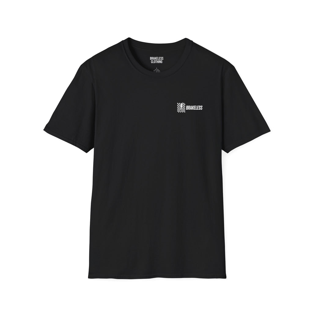 No Brakes Graphic T‑Shirt —  BRAKELESS RACE T