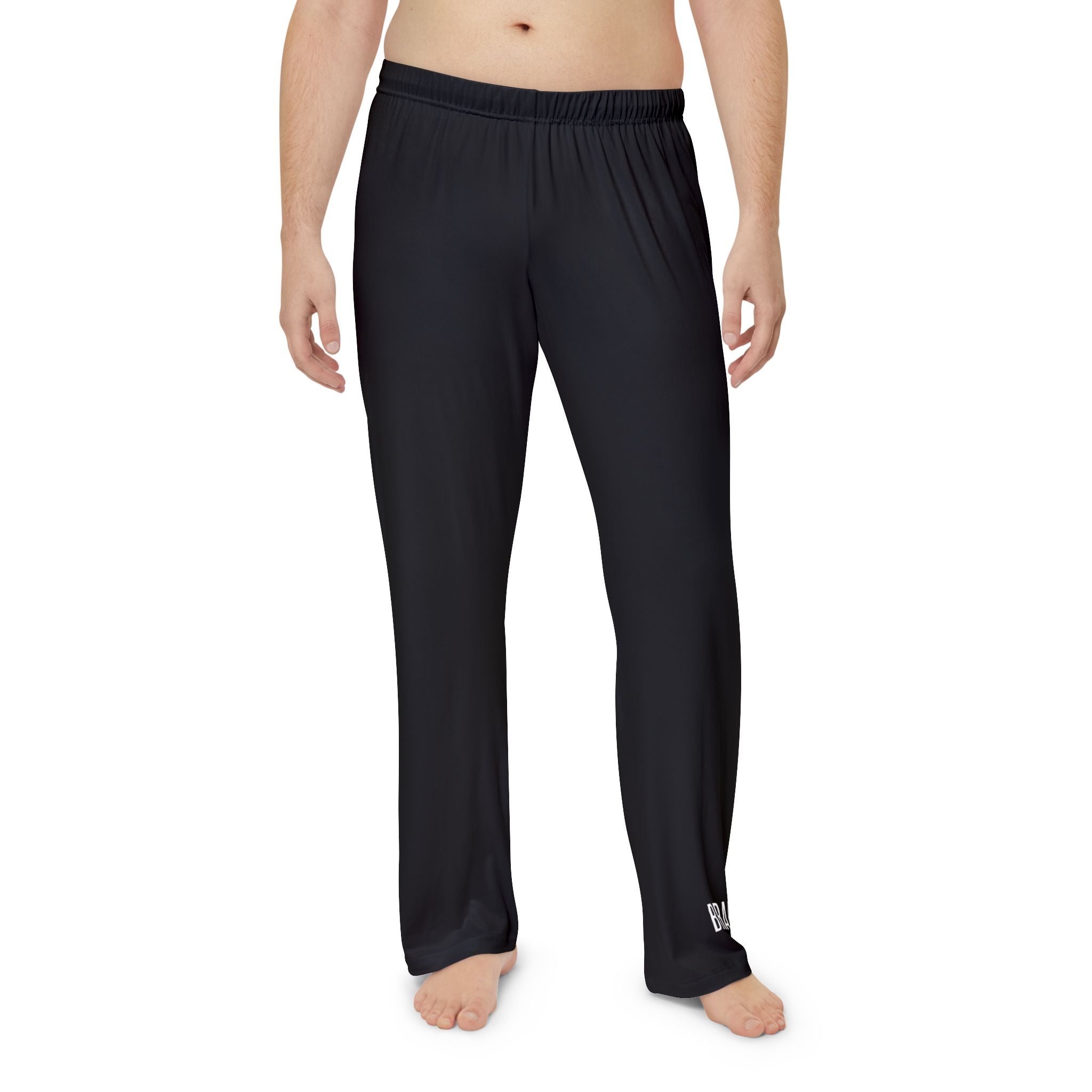 Brakeless Lightning Bolt Men's Pajama Pants – Black Lounge Sleepwear