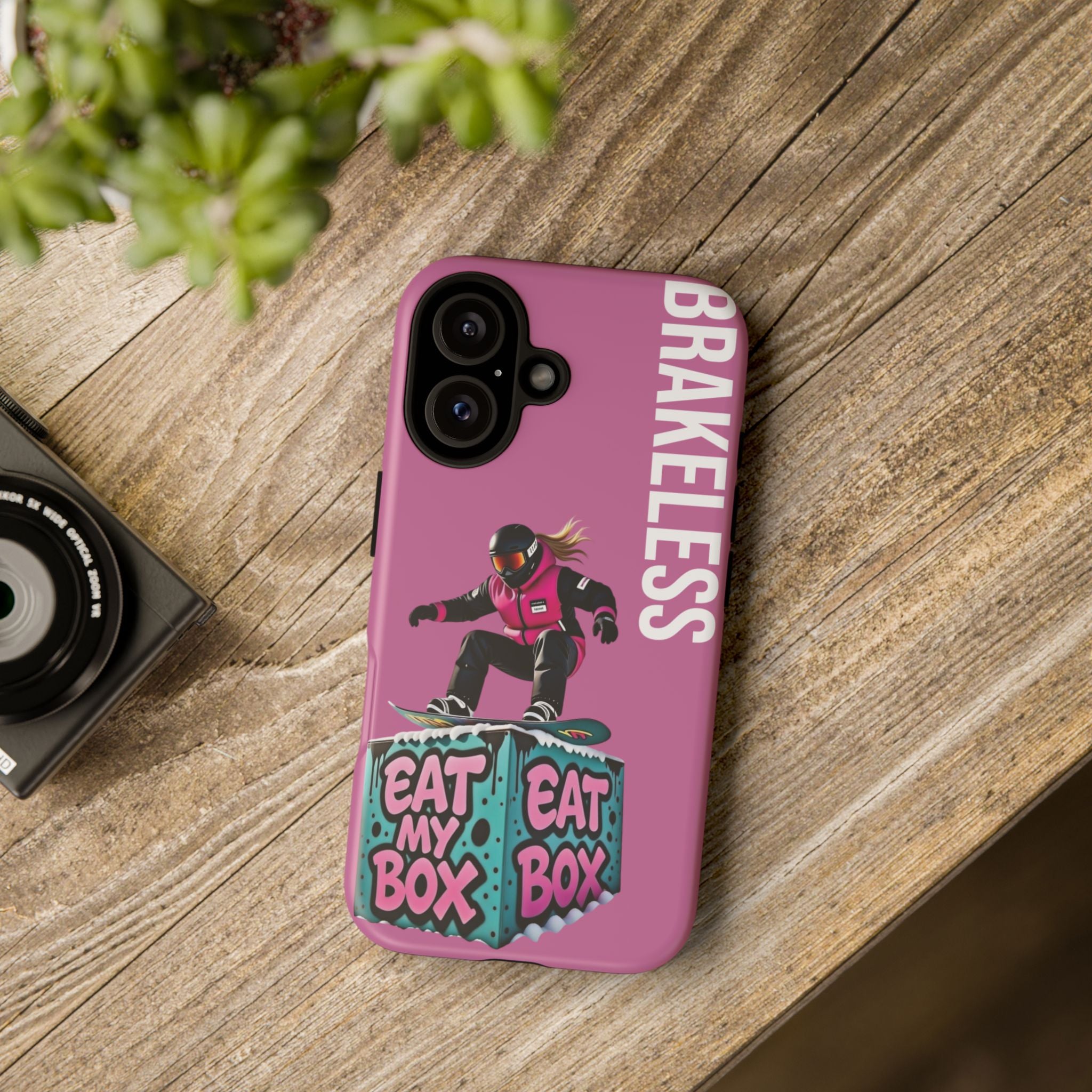 EAT MY BOX PHONE CASE- Tough Cases