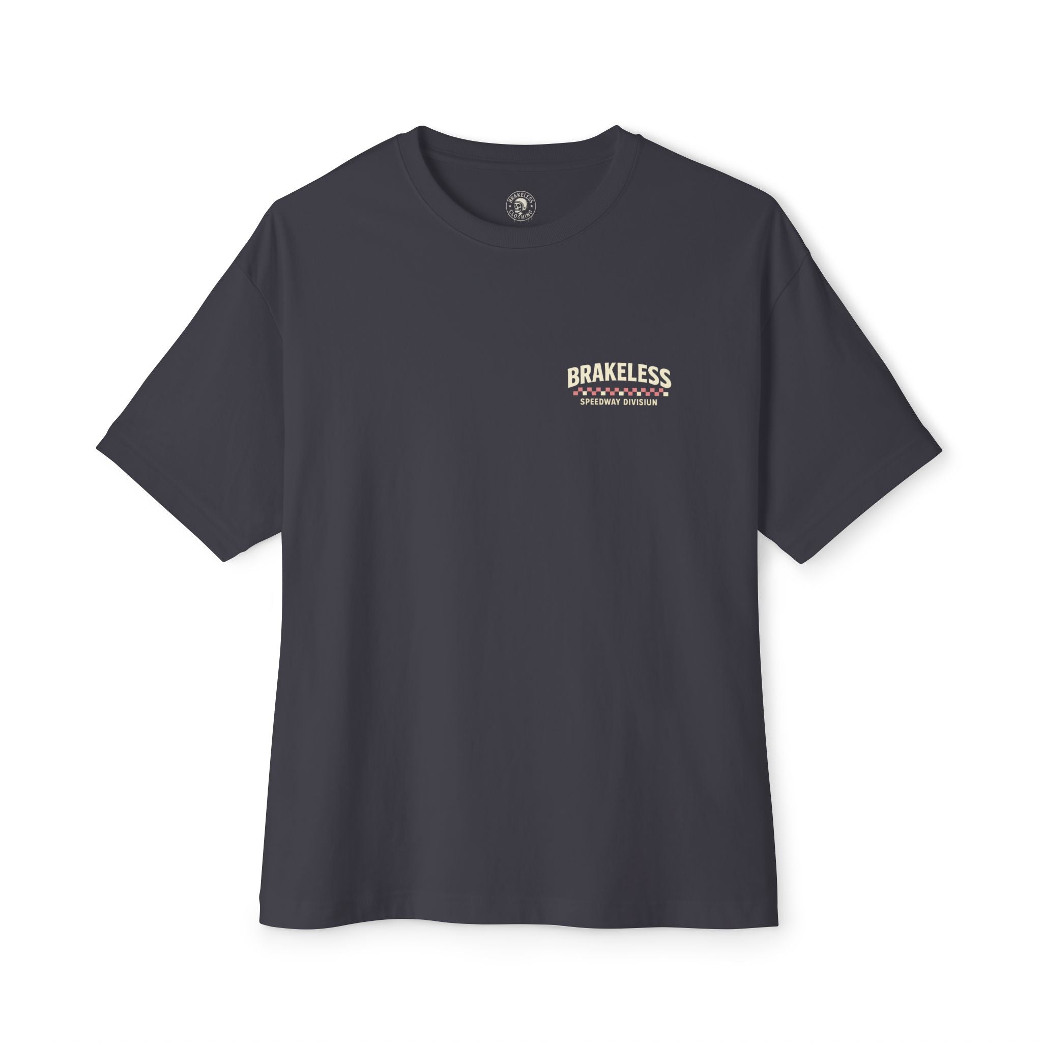 Motocross Streetwear Oversized Boxy Tee — Brakeless Clothing Design