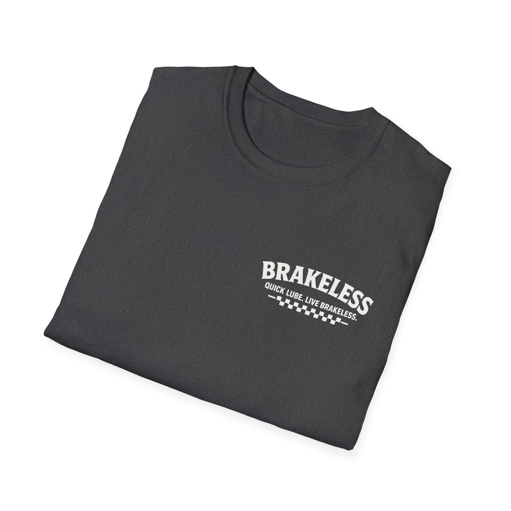 'Quick Lube, Live Brakeless' Tee