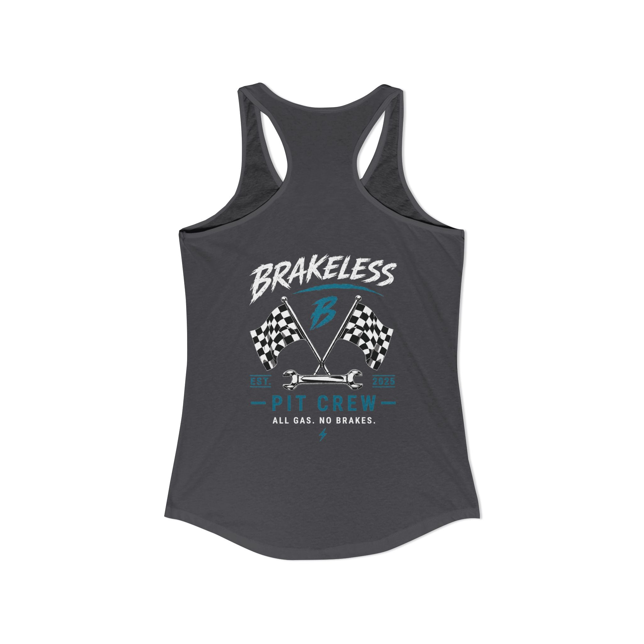 Brakeless Pit Crew Women's Racerback Tank
