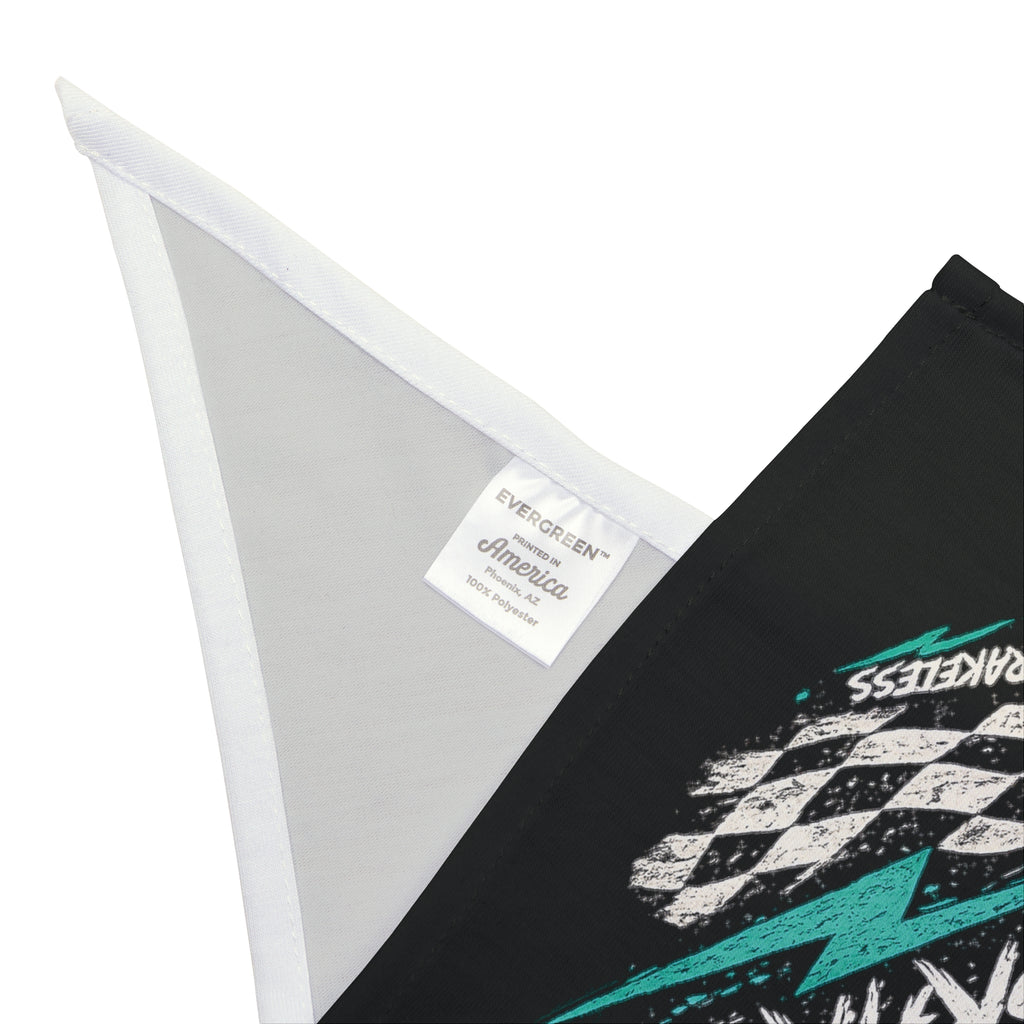 Pet Bandana — "All Gas, No Brakes" BRAKELESS Dog Bandana