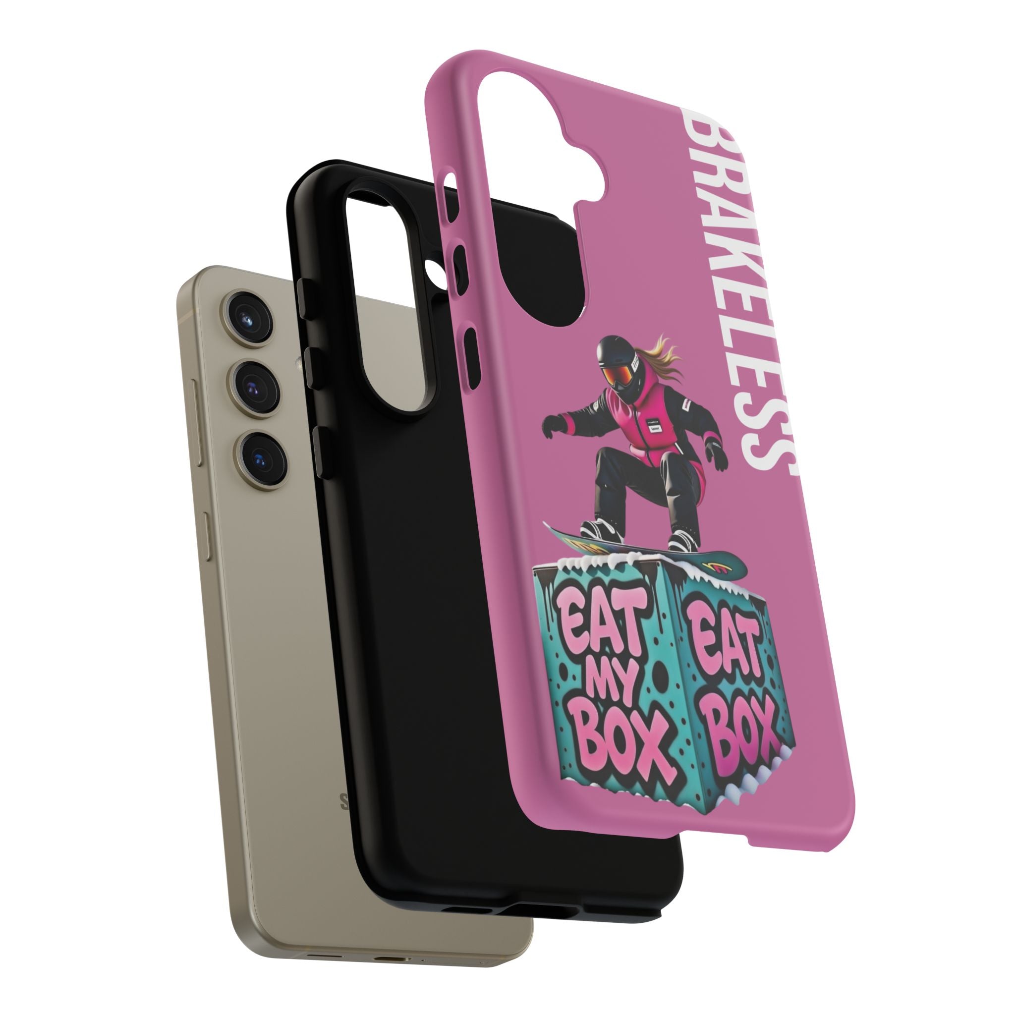 EAT MY BOX PHONE CASE- Tough Cases