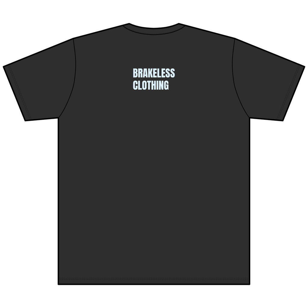 Ear Hustle V-Neck Tee — "I Only Brake to Ear Hustle" Graphic T-Shirt