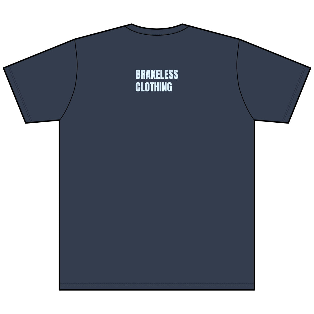 Ear Hustle V-Neck Tee — "I Only Brake to Ear Hustle" Graphic T-Shirt