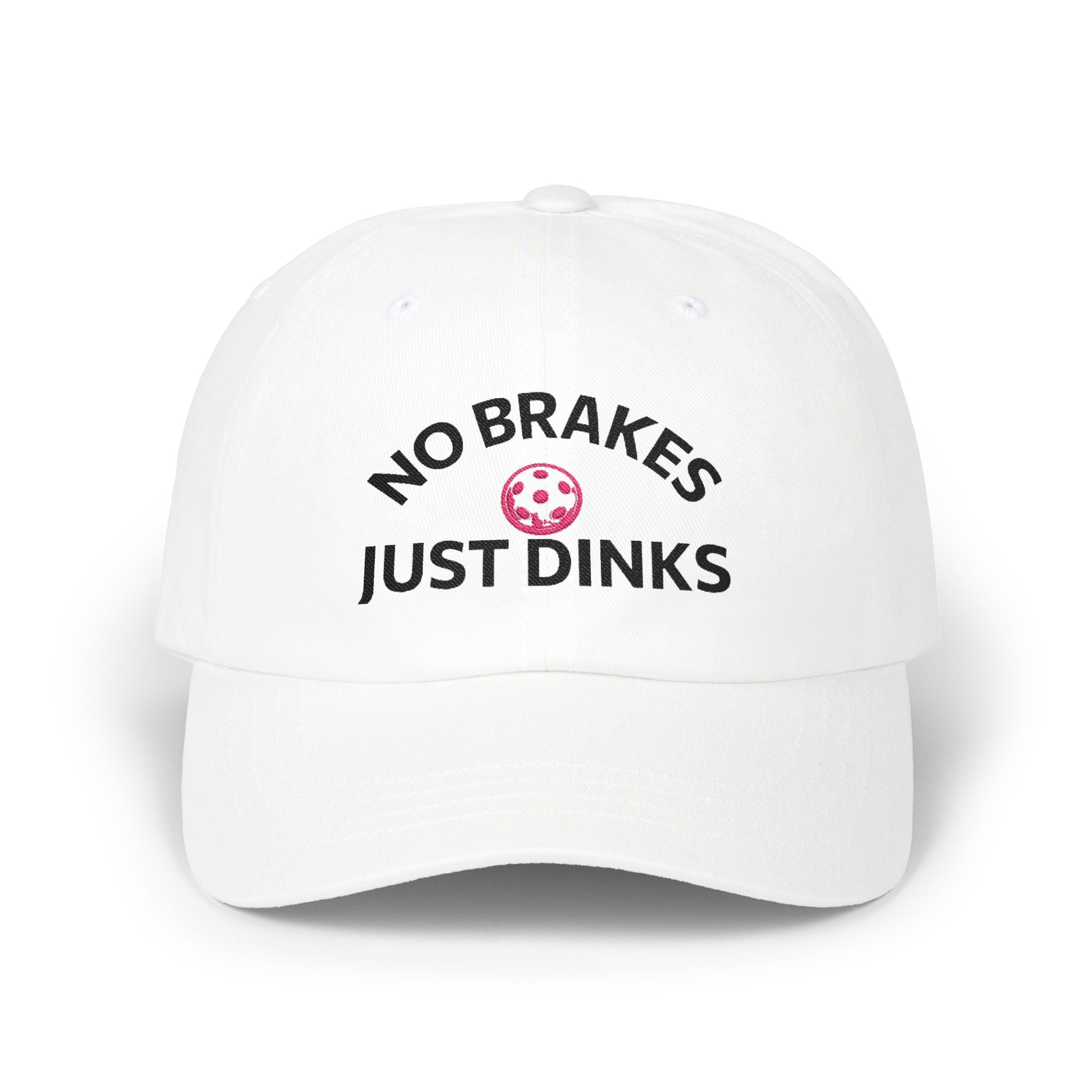 "No Brakes Just Dinks" Pickleball Hat