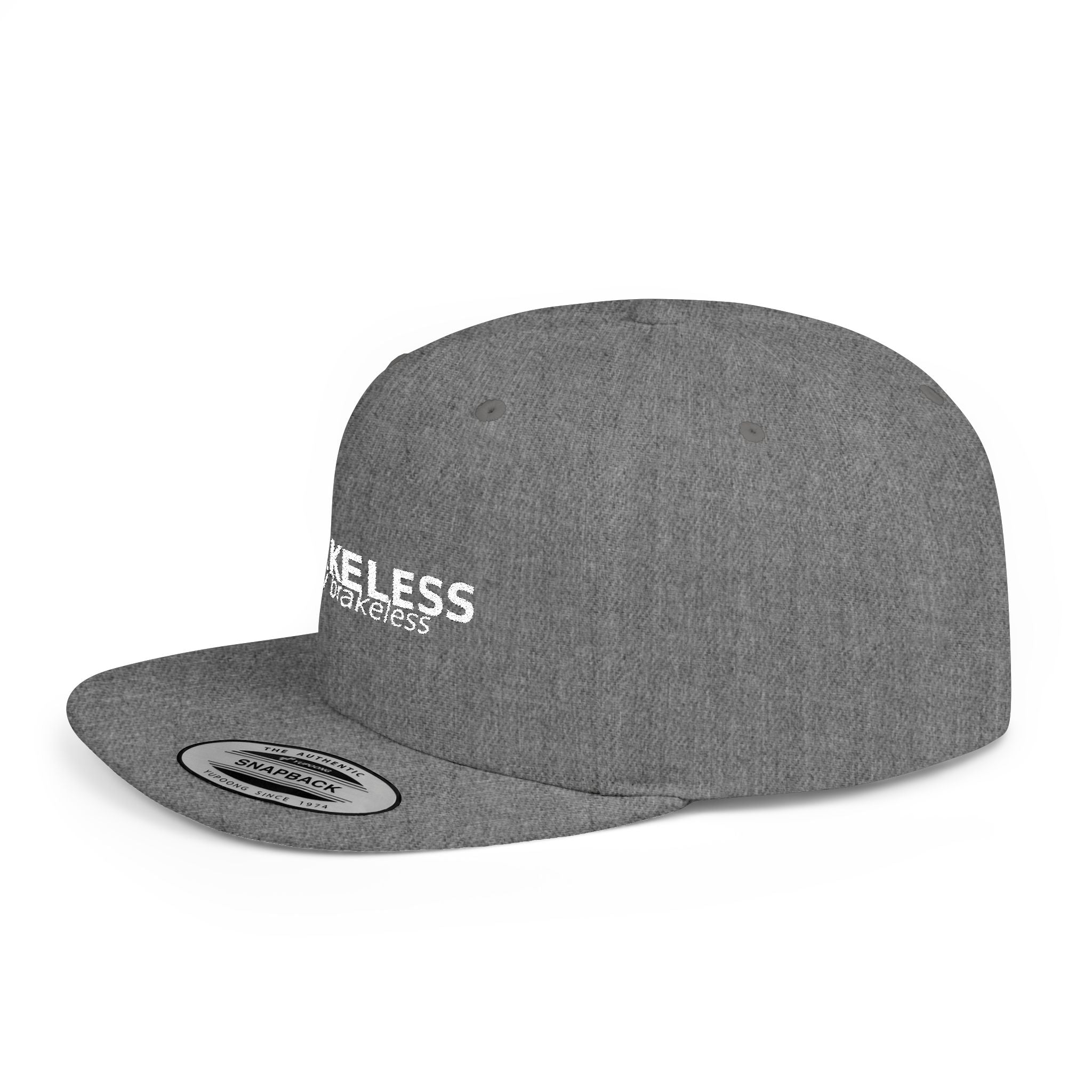 Snapback Hat — "BRAKELESS Stay Brakeless" Streetwear Cap