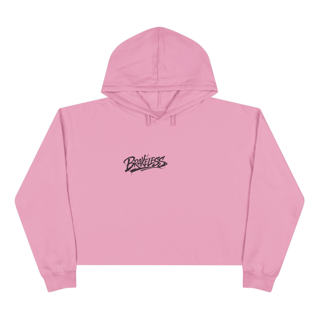 Brakeless 'Fast Is a Habit' Cropped Hoodie