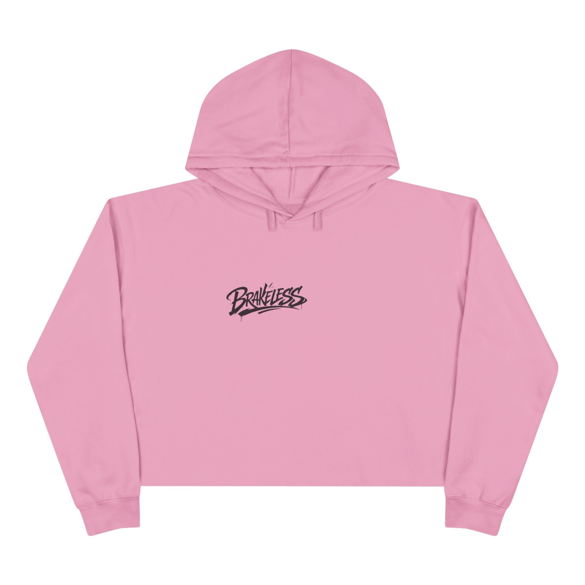 Brakeless 'Fast Is a Habit' Cropped Hoodie