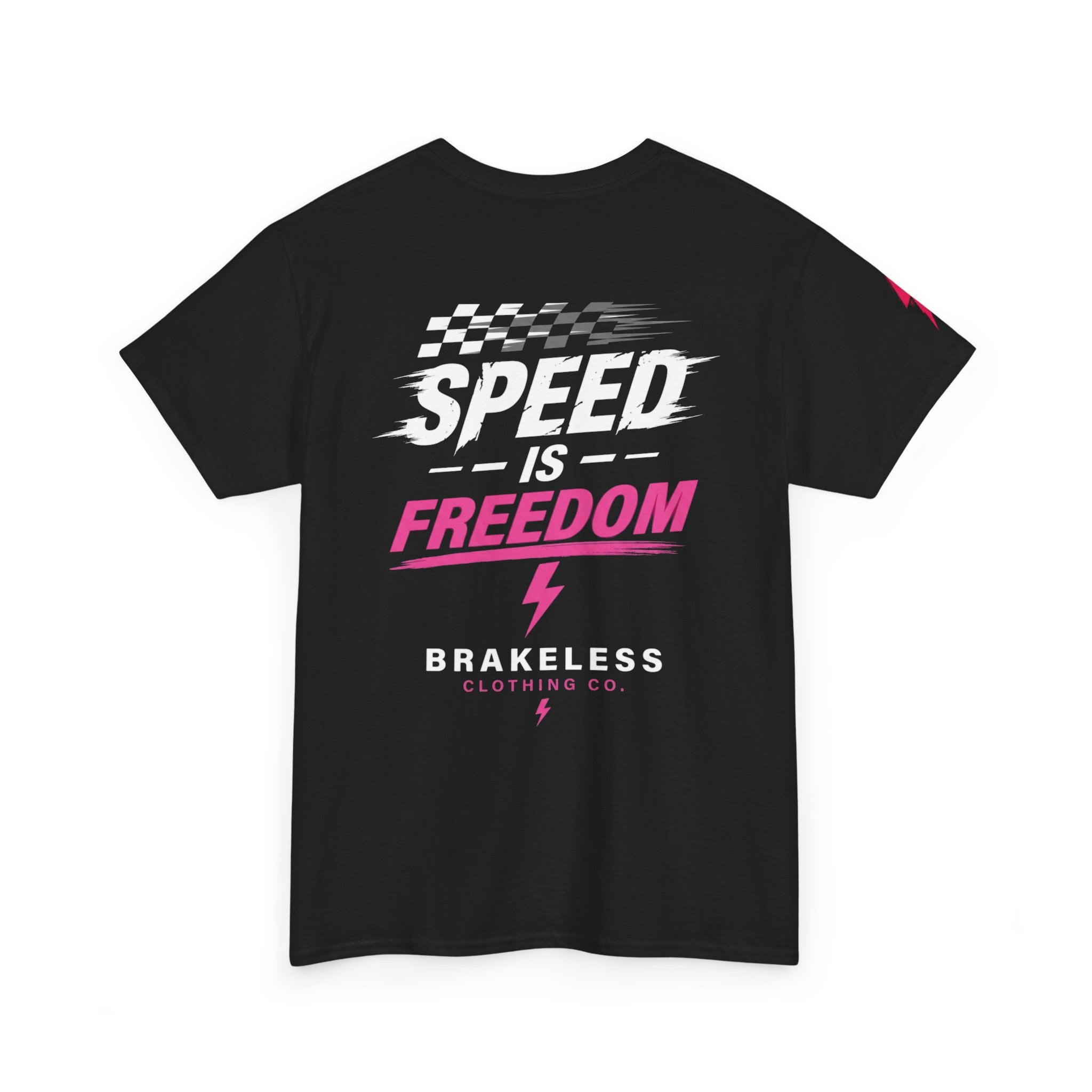 Speed Is Freedom Tee — Brakeless Heavy Cotton Tee
