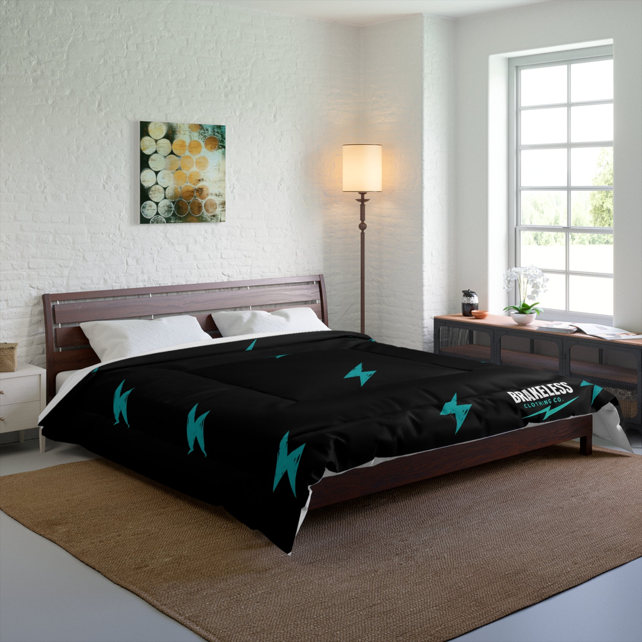 BRAKELESS BOLT COMFORTER - KING SIZE