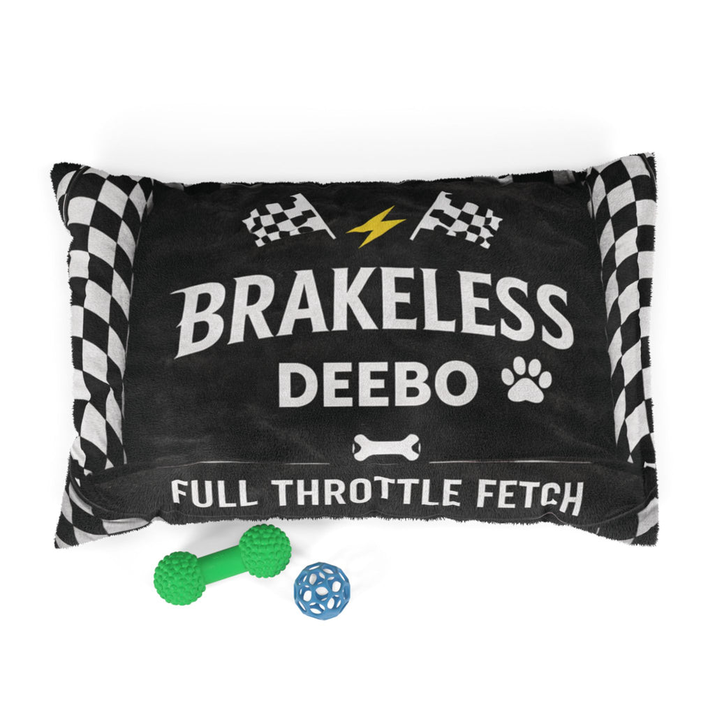 Brakeless 'PET' Racing Dog Bed — CUSTOMIZE YOUR PET'S NAME