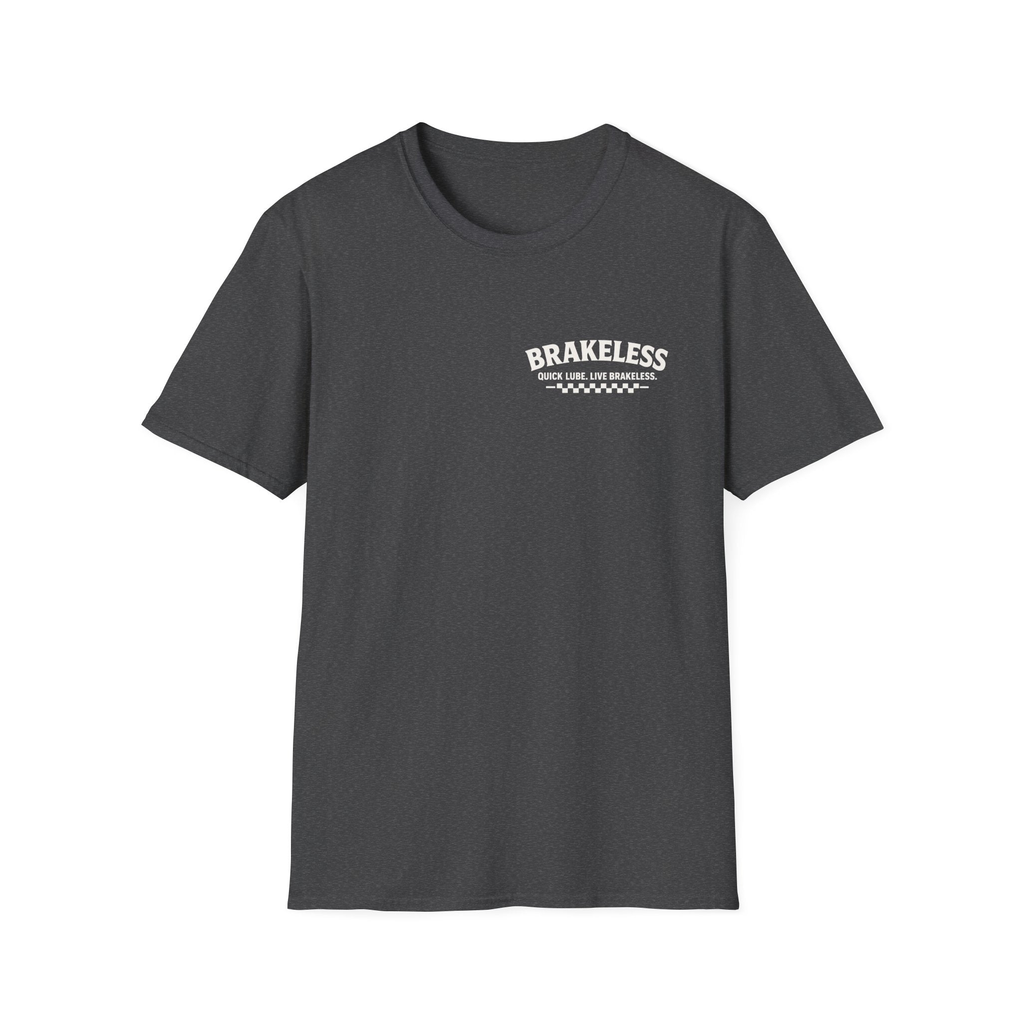 'Quick Lube, Live Brakeless' Tee