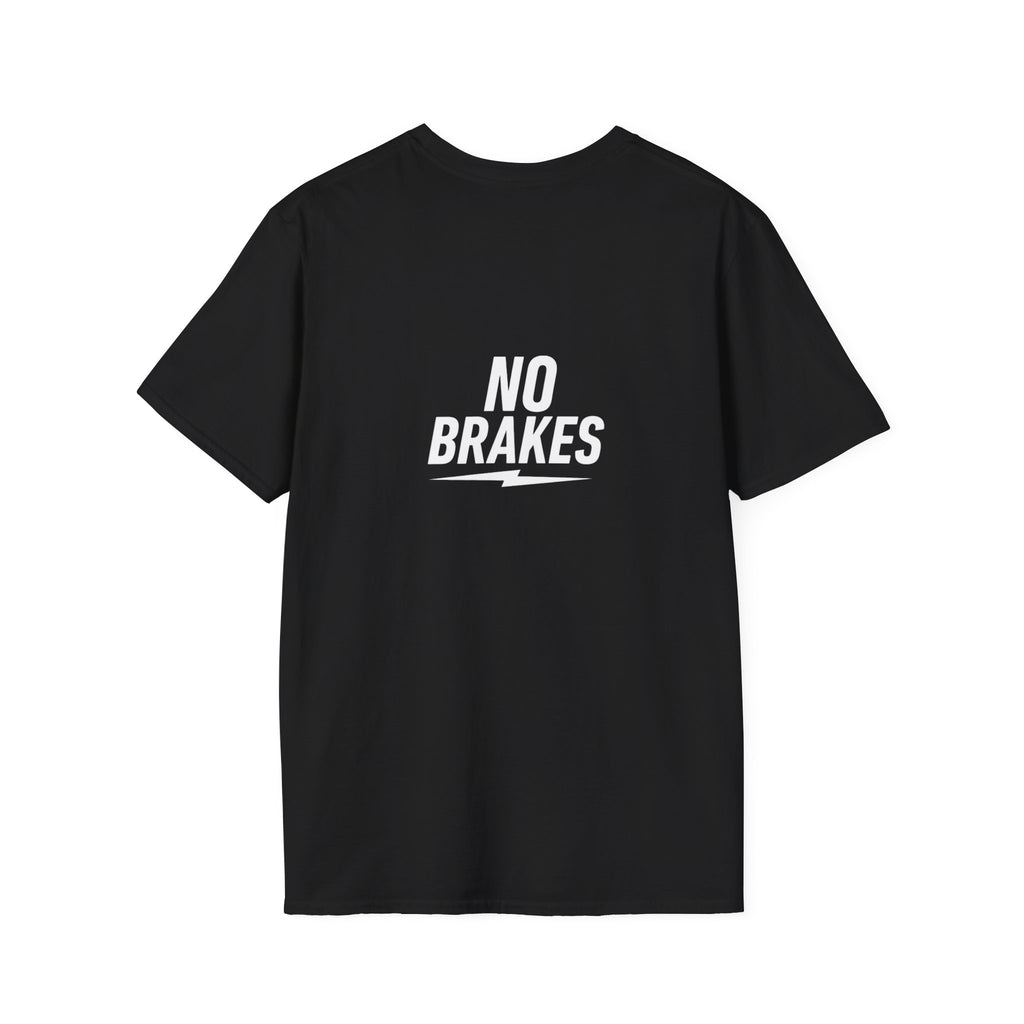 No Brakes Graphic T‑Shirt —  BRAKELESS RACE T